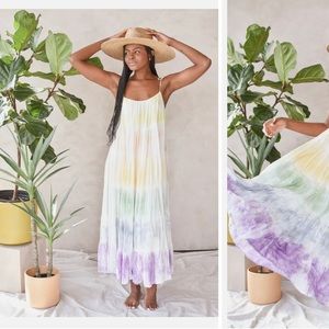 Rainbow Maxi dress, size S